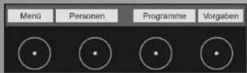 KETTLER Unix EX - Soft buttons - 1