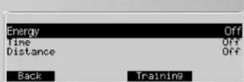 KETTLER Unix EX - Zadani  2. tréninkove hodnoty - 2