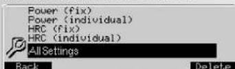 KETTLER Unix EX - Installingen  5. Standaardinstallingen - 2