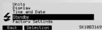 KETTLER Unix EX - Impostazioni 4 Standby - 1