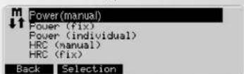 KETTLER Unix EX - Programy - 1