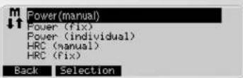 KETTLER Unix EX - Programas - 1