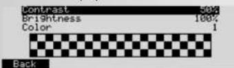 KETTLER Unix EX - Weergave-instelingen - 1
