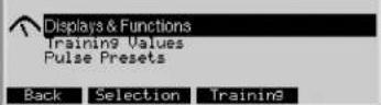 KETTLER Unix EX - Dates predeterminados - 2