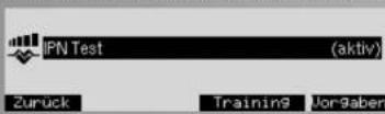 KETTLER Unix EX - Programme > IPN Test - 1
