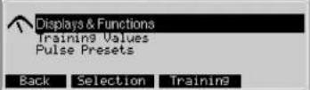 KETTLER Unix EX - Presets - 2