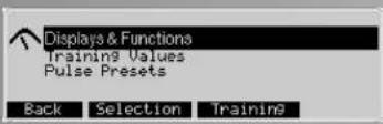 KETTLER Unix EX - Programmeringen - 2