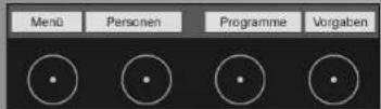 KETTLER Unix EX - Touches d'affichage - 1