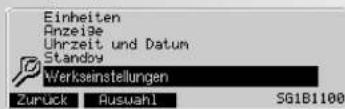 KETTLER Unix EX - Einstellungen [Nastawy] > 5. Programme [Programy] - 1
