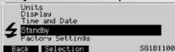 KETTLER Unix EX - Configuraciones 4^ Standby - 1