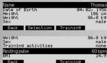 KETTLER Unix EX - Programas > Test IPN - 2
