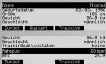 KETTLER Unix EX - Programma's > IPN test - 2