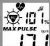 KETTLER Unix EX - Polsslagbewaking (maximale polsskag) - 1