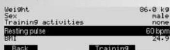 KETTLER Unix EX - Indication : - 2