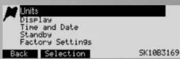 KETTLER Unix EX - Presetting - 3. Puls indstillinger - 4