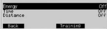 KETTLER Unix EX - Programas > Coach Health/Power - 1