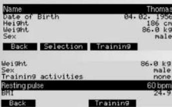 KETTLER Unix EX - Indicazione: - 1