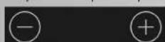 KETTLER Unix EX - Touches d'entree Moins - / Plus + - 1