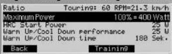KETTLER Unix EX - Programmeringen  1. Weergave &amp; functies - 1