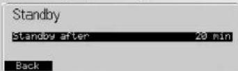 KETTLER Unix EX - Configuraciones 4^ Standby - 2