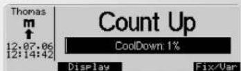 KETTLER Unix EX - Raffreddamento (CoolDown) - 2