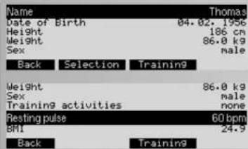KETTLER Unix EX - Programmes > IPN Test - 2