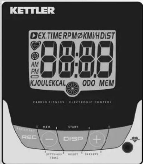 KETTLER Golf I LTG - Misurazione delle pulsazioni - 1