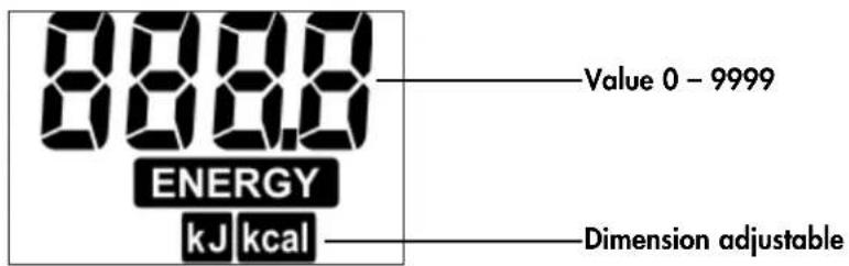 KETTLER Golf P Eco - Display values - 8