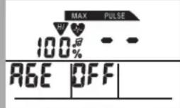 KETTLER Avus - Alarm signal, hvis maxpulsen opnas. - 19