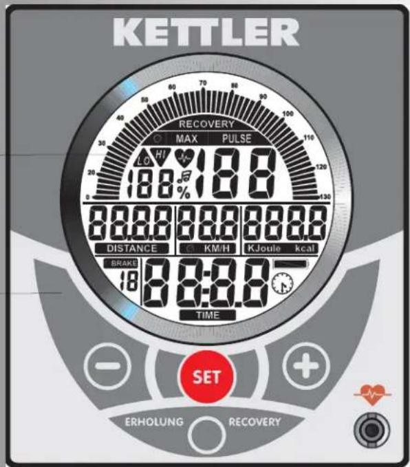 KETTLER Avus - MÁLING AF PULS. - 1