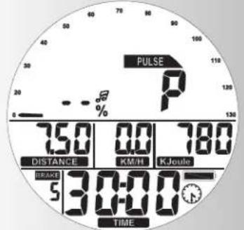 KETTLER Avus - Alarm signal, hvis maxpulsen opnas. - 14