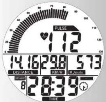 KETTLER Avus - Alarm signal, hvis maxpulsen opnas. - 19
