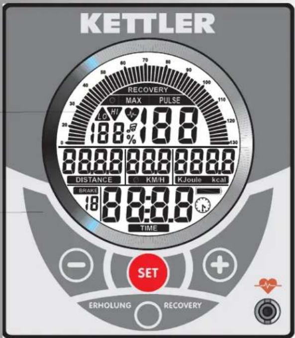 KETTLER Avus - Pulsmessung - 1