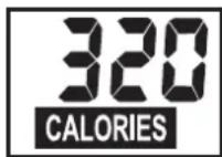 KETTLER Challenge 5.0 - CALORIES Consumo de calorias/energia - 1