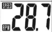 KETTLER Challenge 3.0 - RPM /SPEED - 1