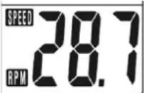 KETTLER Challenge 3.0 - RPM /SPEED - 1
