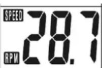 KETTLER Challenge 3.0 - RPM /SPEED - 1