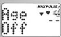 KETTLER Rondo P - b) Perfis de esforco (PROGRAM) "1" - "6" - 4