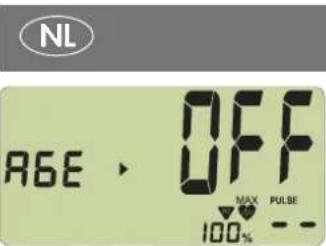 KETTLER Rivo PLTD - Leefiijdprogrammering / alarmsignal aan/uit - 1