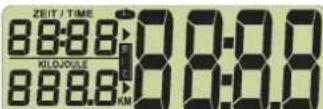 KETTLER Rivo PLTD - Start display - 2