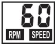 KETTLER ALPHA 507 - RPM /SPEED (izquierda) - 1