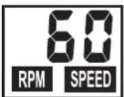 KETTLER ALPHA 507 - RPM /SPEED (po lewej) - 1