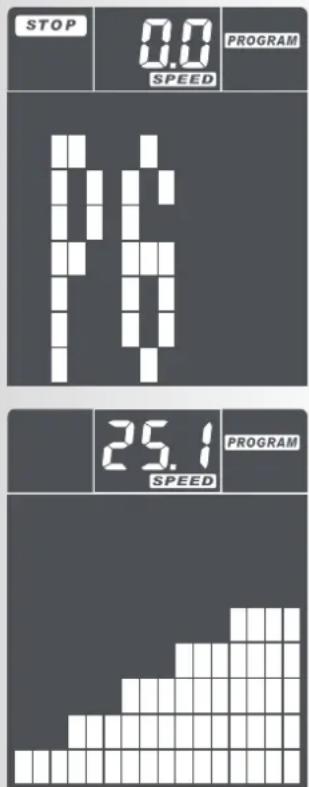 KETTLER Giro GT - Training > USER Trainingsprogramm durch Benutzereinstellung (User=Benutzer) - 2