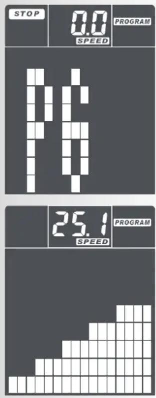 KETTLER Giro GT - Training program using the user setting - 2