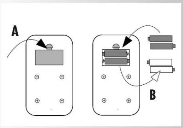 A B