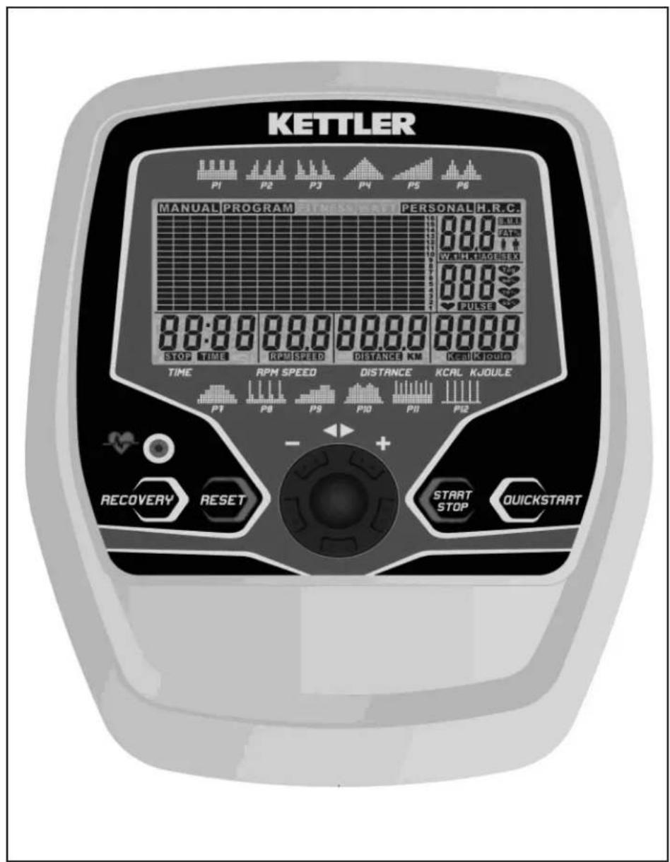 KETTLER Axos CYCLE PLA - Trainings- und Bedienungsanleitung UM 678x - 1