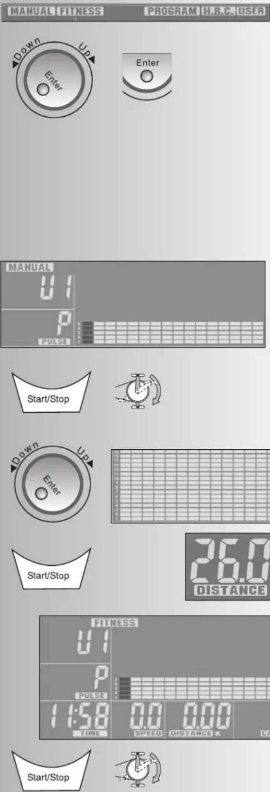 KETTLER Rotus P - FITNESS Voreingestelltes Programm zum Fitnestraining - 1