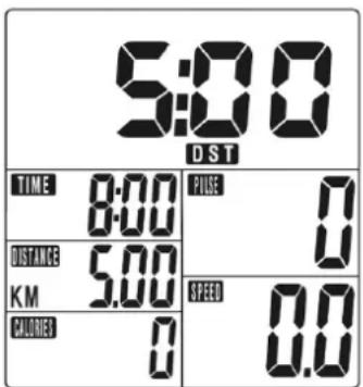 KETTLER ST 784576 - Pre-introducao de um valor-objectivo - 1