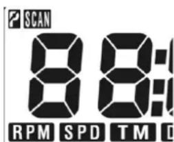 KETTLER ST 784576 - RPM /SPEED - 1