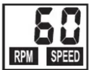 KETTLER ST 7476 - RPM / SPEED (links boven) - 1